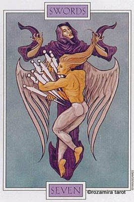 Winged spirit tarot